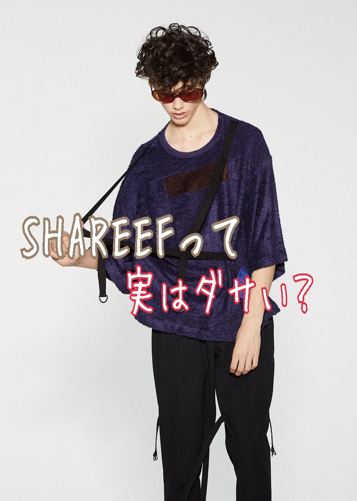 Shareef シャリーフ はダサい 現役アパレル店員が最適なコーデを徹底解説 Paradiselost Adam Eve